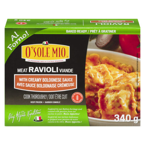RAVIOLI Bolognese Sauce