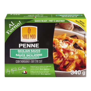 PENNE Sauce Sicilienne et légumes méditerranéens