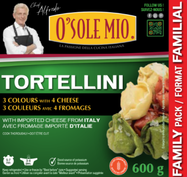 TORTELLINI 3 Colours and 4 Cheese