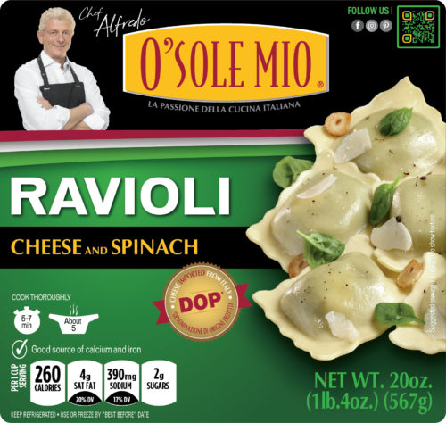 RAVIOLI  3 Cheese & Spinach