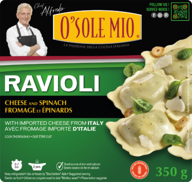RAVIOLI Cheese and Spinach