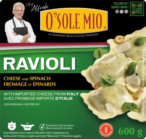 RAVIOLI Fromage et Épinards