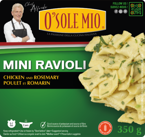 MINI RAVIOLI  Poulet et Romarin