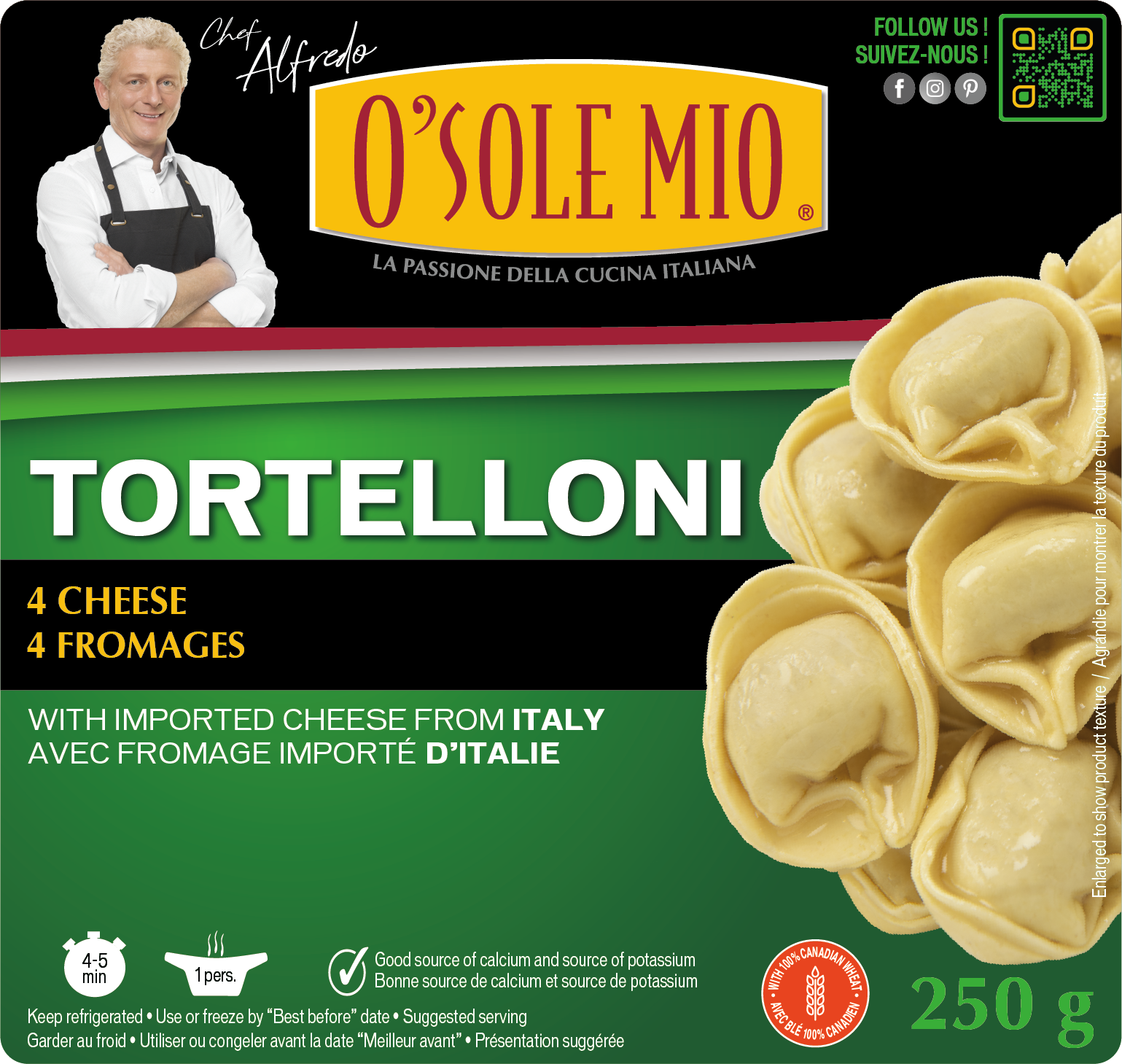 11178_250G_Etq_Front_TORTELLONI _4 CHEESE_CA_FINAL