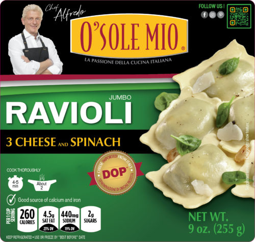 JUMBO RAVIOLI Cheese & Spinach