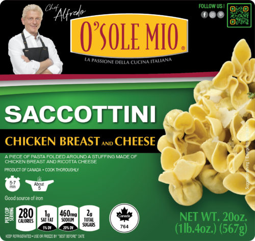 SACCOTTINI Chicken breast & Cheese