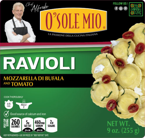 RAVIOLI CAPRESE Mozzarella Di Bufala & Tomato