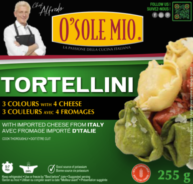 TORTELLINI 3 Colours 4 Cheese