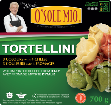 TORTELLINI 3 Colours and 4 Cheese