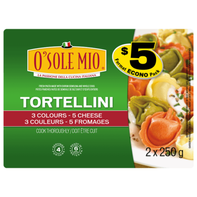 TORTELLINI 3 Colours 4 Cheese