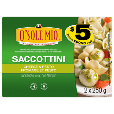 SACCOTTINI Fromage et Pesto