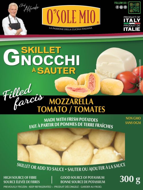 GNOCCHI FARÇIS  Mozzarella et Tomates