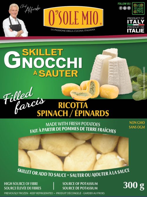 FILLED GNOCCHI Ricotta & Spinach