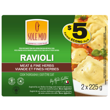 RAVIOLI Meat and Fines Herbs
