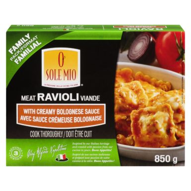 RAVIOLI à la Viande Sauce Bolognaise crémeuse