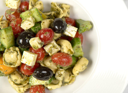 Salade de Tortelloni à la Méditerranéenne