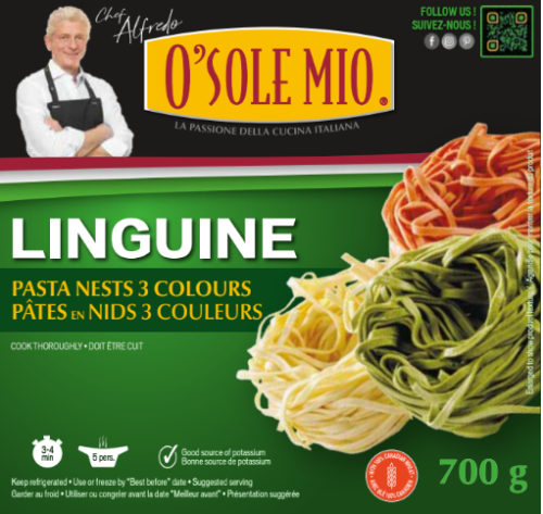 LINGUINE  3 Colors nested