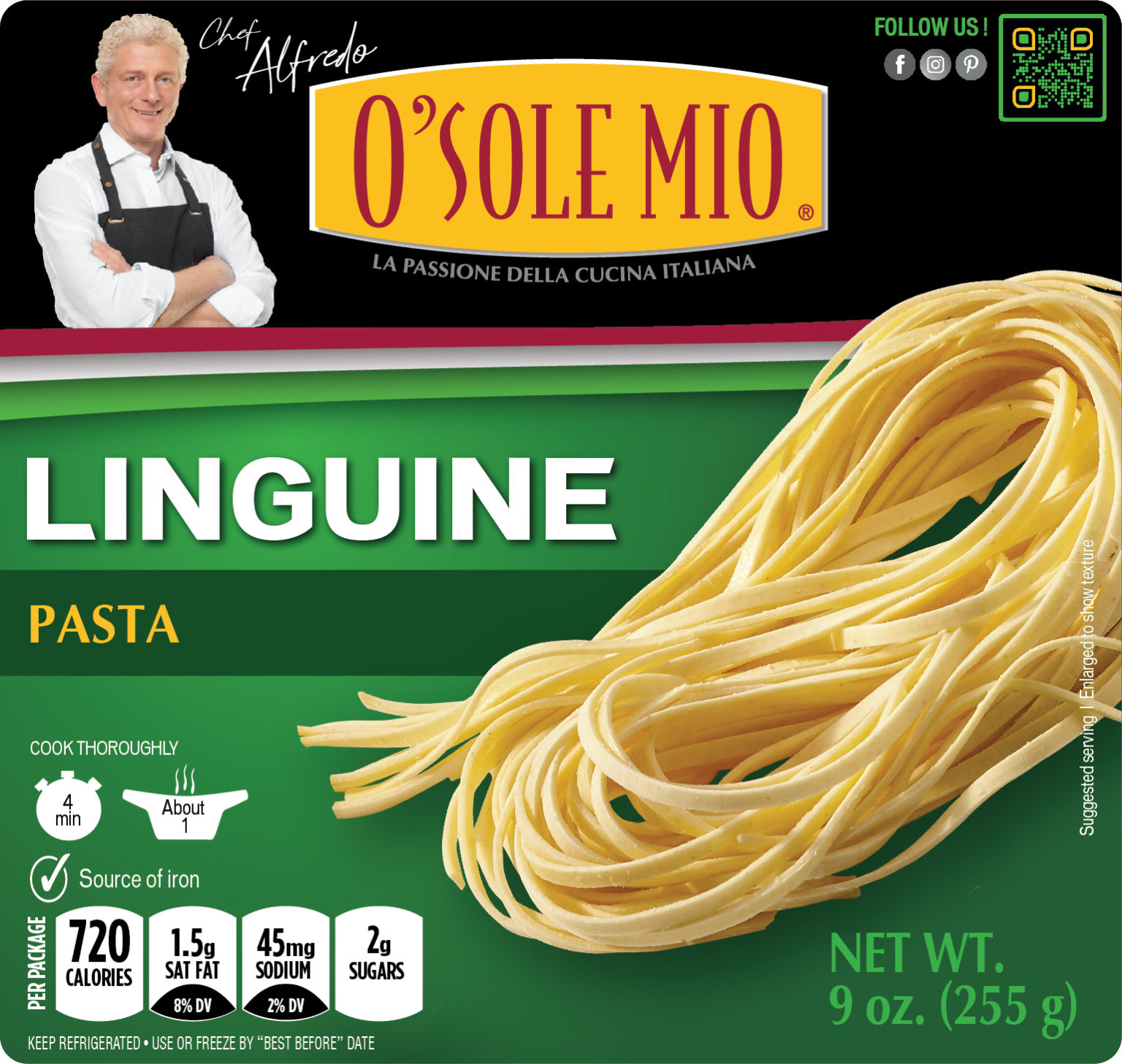 LINGUINE Italian Pasta & Sauces