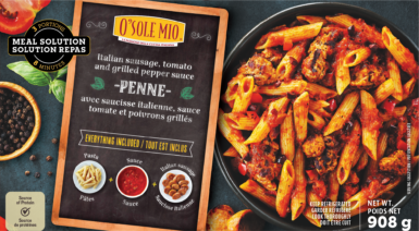PENNE with Italian Sausage, Tomato and Grilled Pepper Sauce